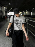 Printing Ringer Short Sleeve T-shirt