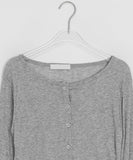 Kunibi Summer Ribbed Long Sleeve Cardigan