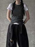 Pigment D-ring sleeveless