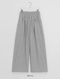 [unisex] Koent Key Ring Banding Sweat Balloon Wide Pants