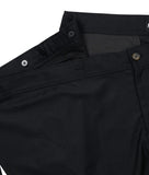 Wool Blend Asymmetrical Long Skirt Pants