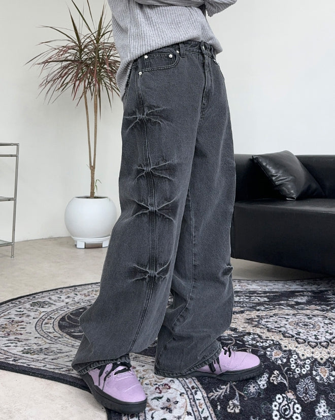 Bype X Curved Denim Pants