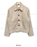 Terry Lotus Collar Jacket