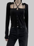 Muti Bolero Strap T-Shirt