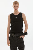 mesh layered sleeveless