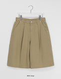 Wickin Pintuck Adjust Bermuda Pants