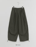 [unisex] Gyuden Nylon Banding Wide Pants