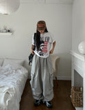 Uni Maxi Big Pocket Strap Sweatpants