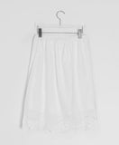 Haska Lace Layered Midi Skirt