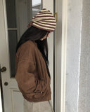 Brock Suede Two-Way Blouson Jacket