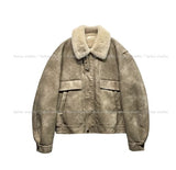 Betty Washed High Neck Buckle Mustang