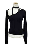 Unbalance Sailor Tie Knit