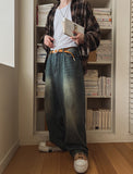 Life Balloon Snap Denim Pants
