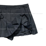 micro pleats strap skirt pants