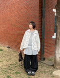 Buldyu Cut Raw Denim Wide Pants