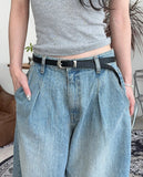 Leos Pintuck Balloon Denim Pants