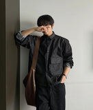 Two-pocket denim jacket