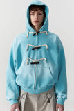 toggle button hoodie