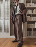 Tony Adjust Long Wide Slacks