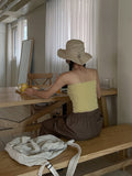 [U-BASIC] Volume up! Sleeveless cap