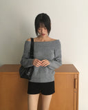 Bonne Ribbed Knit Short Pants