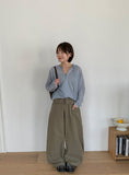 Cheddon Pleated Skirt Pants