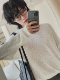 Boring Summer V-neck Knit