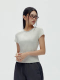 W Stripe Soft T-shirt