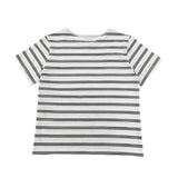 POP STRIPE HALF T