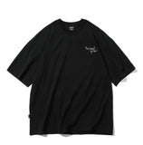 Rain Duck Embroidery Short Sleeve T-shirt