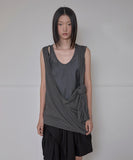 Asymmetrical Layered Sleeveless