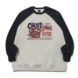 CHAT Teddy Raglan Sweatshirt