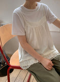 Lendel Flower Layered Sleeveless Blouse