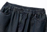 Moderate Thin Balloon Denim Pants
