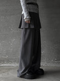 MAMYU Pleated Skirt Pants