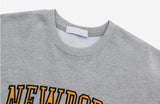 Newport Lettering Overfit Sweatshirt