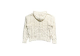 Hwami Loose fit Knit Zip-up Hoodie