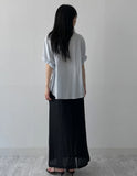 [Setup Available] Dove Strap Long Skirt
