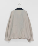 [unisex] Codendi Two Way String Color Matching High Neck Over Night Jacket