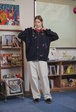 [2-WAY] Mushroom Stitch Zip-Up