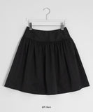 Fog Button Midi Skirt