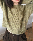 Natta Bokashi Cable Round Knit