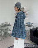 Keiran Checkered Hooded Shirt