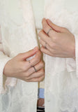 [4-SET] SILVER LAYERED RING