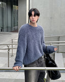 shaggy angora knit