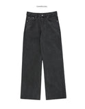 Port Pigment Wide Denim Pants