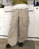 Lerin Banding Wide Cargo Two-Way Pants