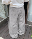 Carinton Pintuck Training Banding Wide Pants