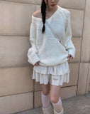 Menma Cozy Long Loose Fit Knit