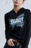 (W) LEGACY HOODED LONG SLEEVE